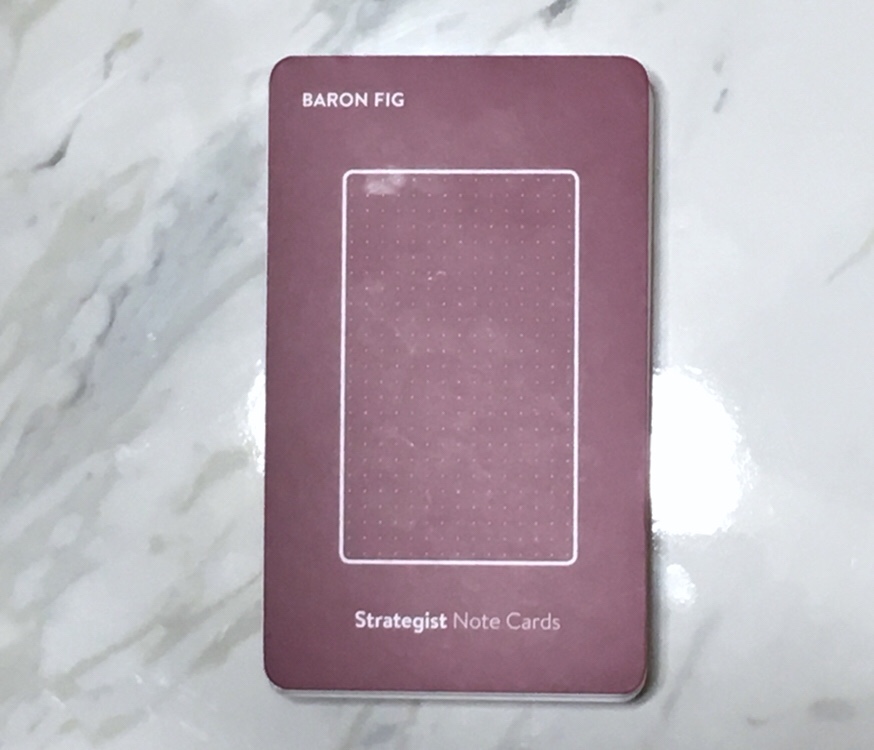 BaronFig Strategist Note Cards Review – The Poor Penman